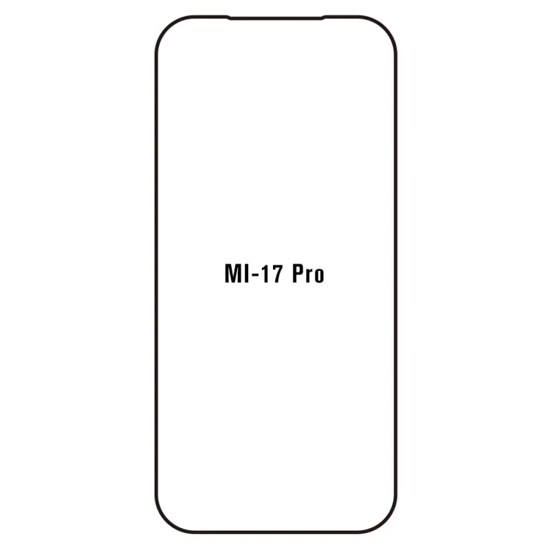 Sunshine Xiaomi 17 Pro Predná Hydrogél ochranná fólia Strih: Predná 1, Typ fólie: Anti-Spy (Privacy)