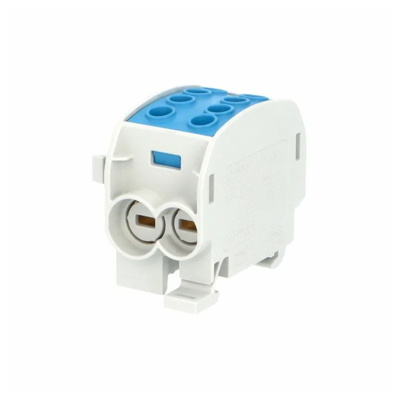 Hora eTec GmbH Svorkovnica rozbočovacia Cu HLAK 70/1 C N modrá 300A vstup 2x70mm2 výstup 2x50mm2