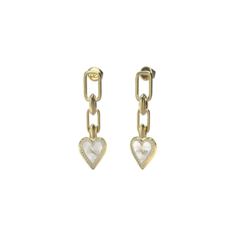 Dámske Náušnice GUESS JUBE03236JWYG (2CM )