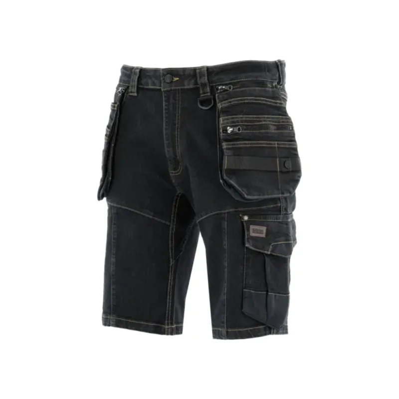 Sara COYOTE Jeans kraťasy čierna S-3XL