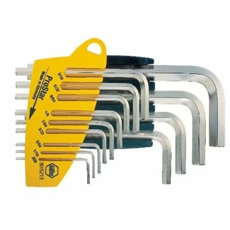 Sada Wiha 351 SZ13, ProStar®, 1/20"-3/8", 13 dielna, HEX
