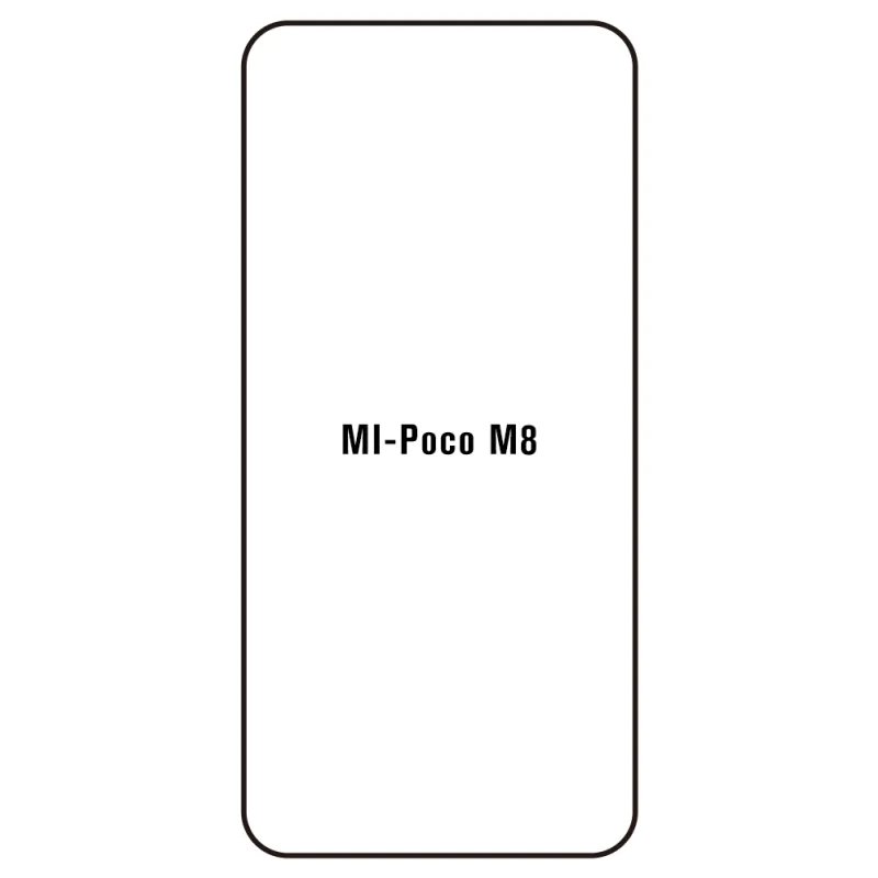 Sunshine Xiaomi Poco M8 5G Predná Hydrogél ochranná fólia Strih: Predná 1, Typ fólie: Proti modrému svetlu