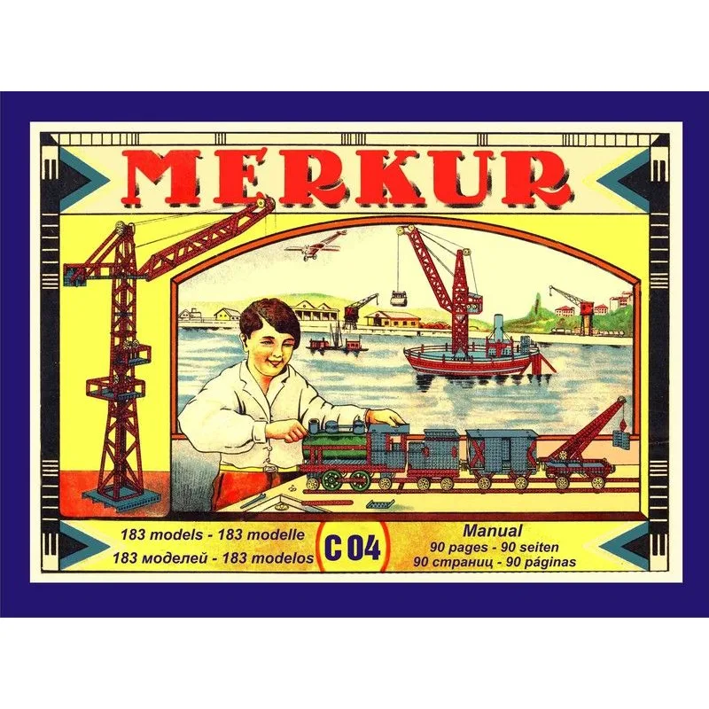 Merkur Classic C04, 213 dílů, 183 modelů