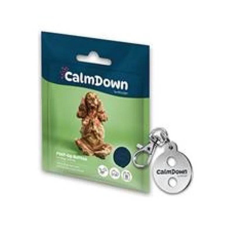 CalmDown Dog Tag Kit KRUUSE Kit - kovový přívěsek+1knoflík