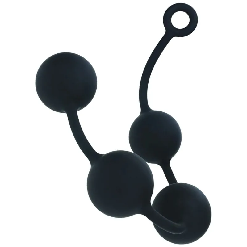 Shots Round Silicone Anal Balls XXL (6cm)