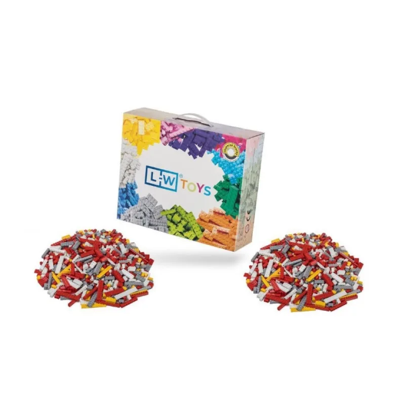 L-W Toys Hasičská sada 2000 ks (ľahká + ťažká)