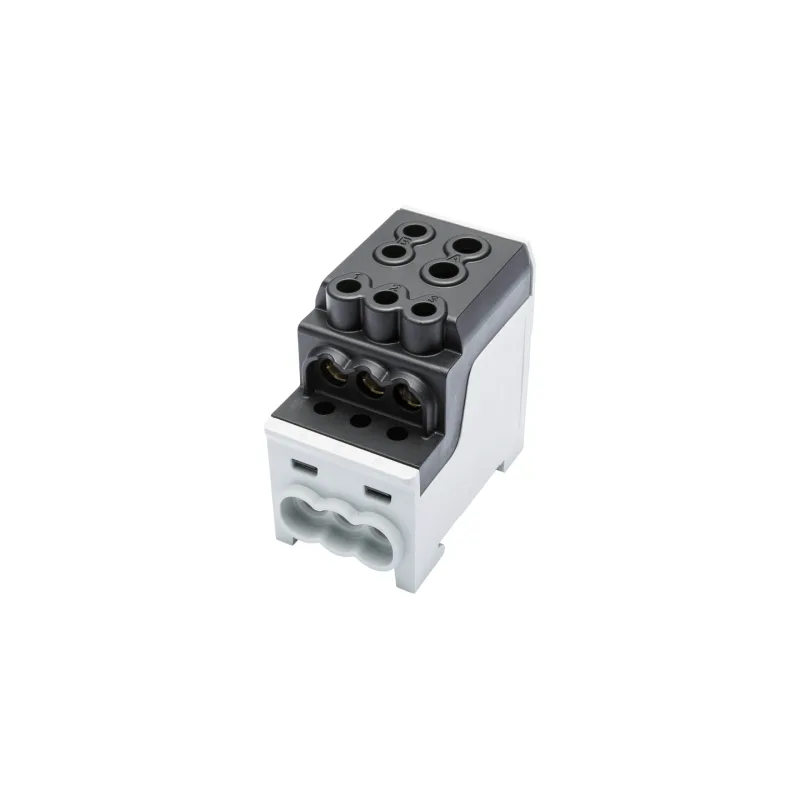 Hora eTec GmbH Rozbočovacia svorka 70mm2 UVB 200 L S čierna Cu vstup 1x70mm2 výstup 1x35+6x10mm2