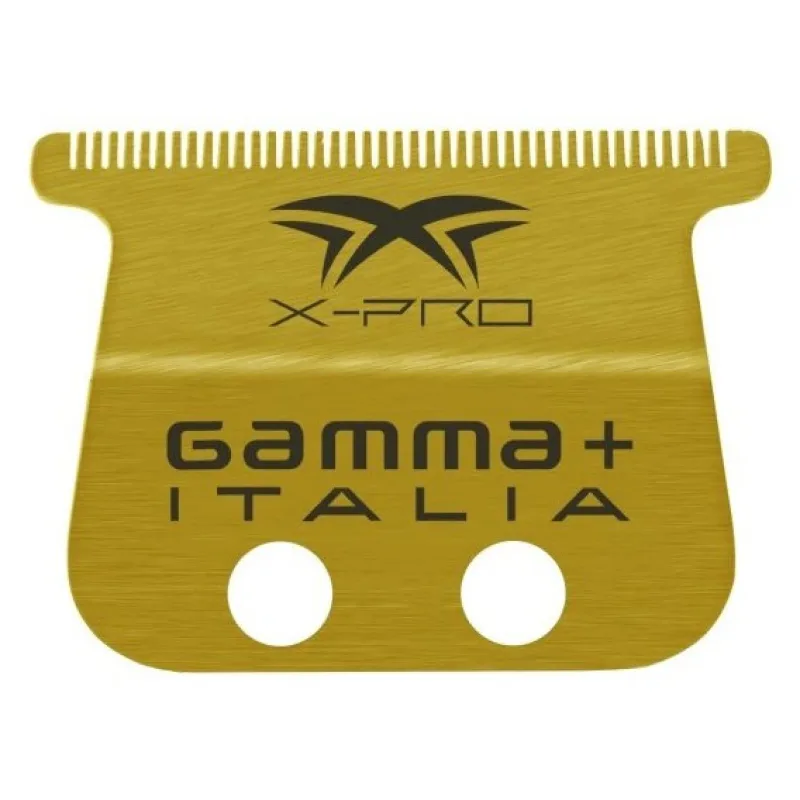 GAMMA PIÚ X-PRO Gold Blade - náhradná spodná hlavica pre Gamma+ Cyborg Trimmer - zlatá