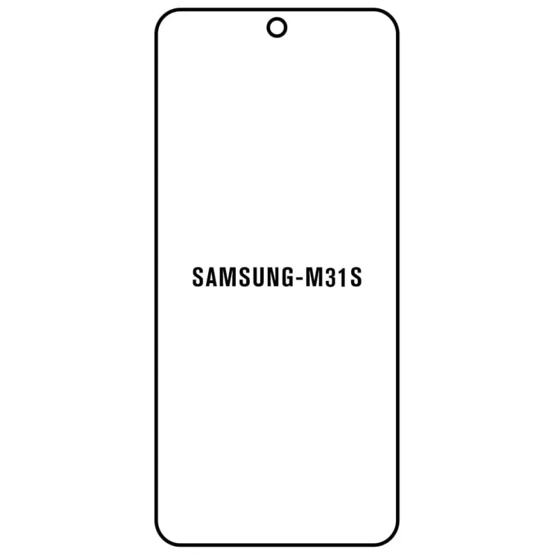 Sunshine Samsung M31S Predná Hydrogél ochranná fólia Strih: Kompatibilná s krytom, Typ fólie: Proti modrému svetlu