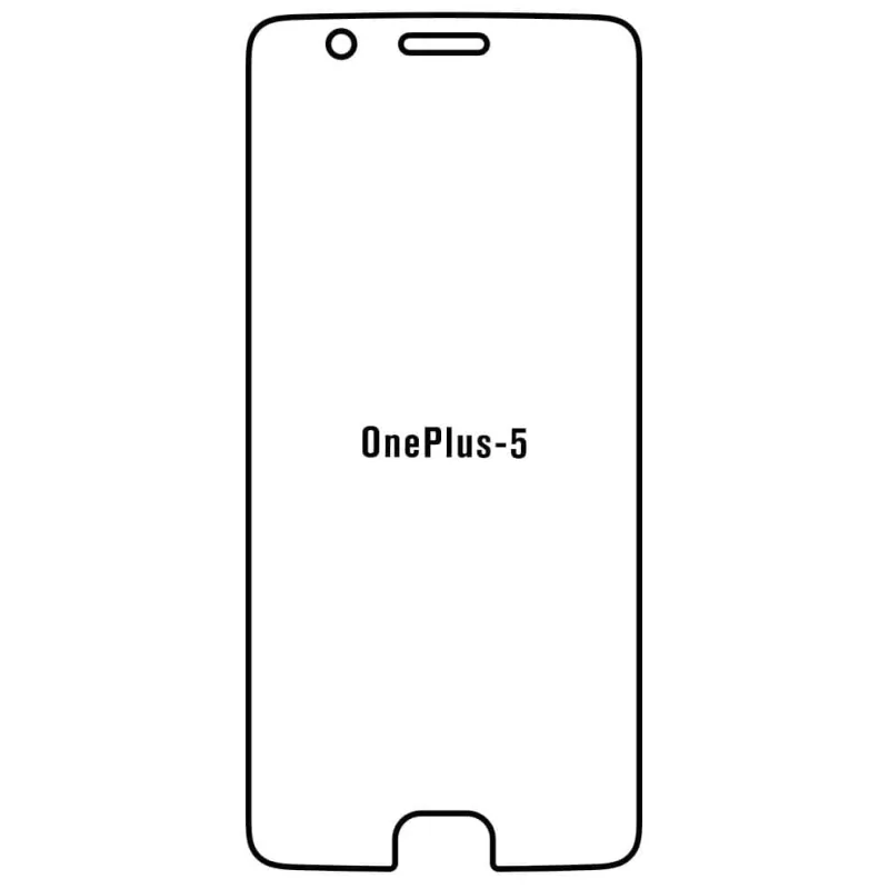 Sunshine OnePlus 5 Predná Hydrogél ochranná fólia Strih: Kompatibilná s krytom, Typ fólie: Anti-Spy (Privacy)