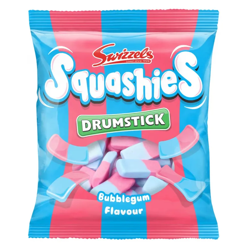Swizzels Drumstick Squashies Bubblegum 120g
