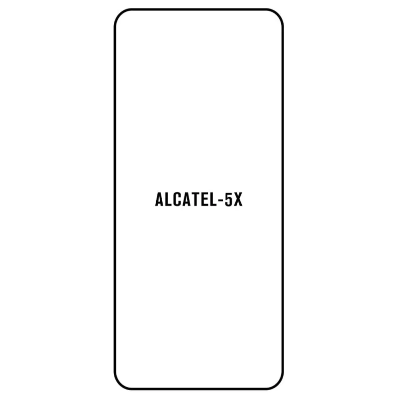 Sunshine Alcatel 5X Predná Hydrogél ochranná fólia Strih: Predná 2, Typ fólie: Číra
