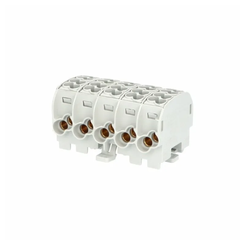 Hora eTec GmbH Svorkovnica rozbočovacia Cu HLAK 25/5 C 5L šedá 5pól 152A 5 x vstup 2x25mm2 plus 5 x výstup 2x16mm2