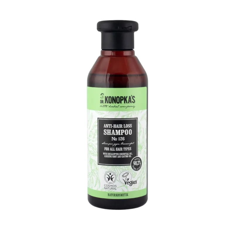 Dr. Konopka's Šampón proti vypadávaniu vlasov №126 pre všetky typy vlasov - 280 ml -