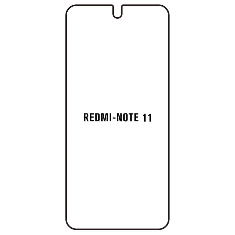 Sunshine Xiaomi Redmi Note 11 4G Predná Hydrogél ochranná fólia Strih: Predná 1, Typ fólie: Anti-Spy (Privacy)