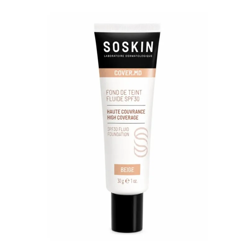 Soskin Fluid Foundation SPF30 – Beige 30g