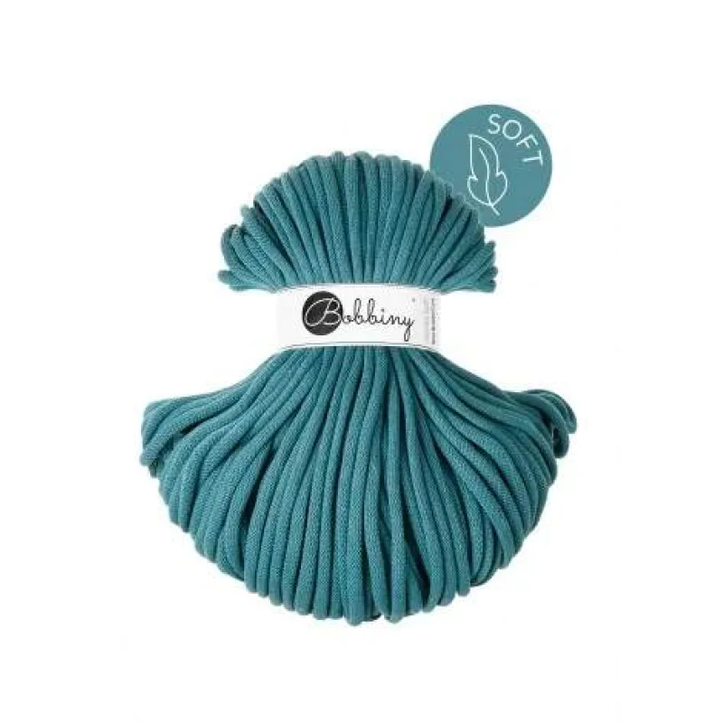 Bobbiny Soft 8 mm 100 m Teal
