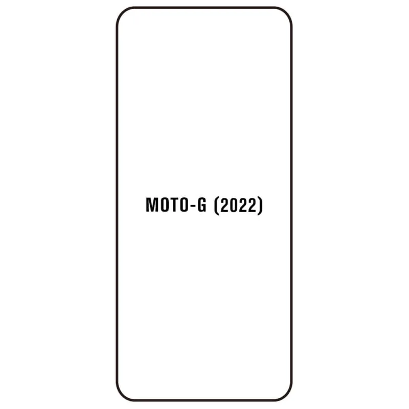 Sunshine Motorola G (2022) Predná Hydrogél ochranná fólia Strih: Predná 2, Typ fólie: Číra