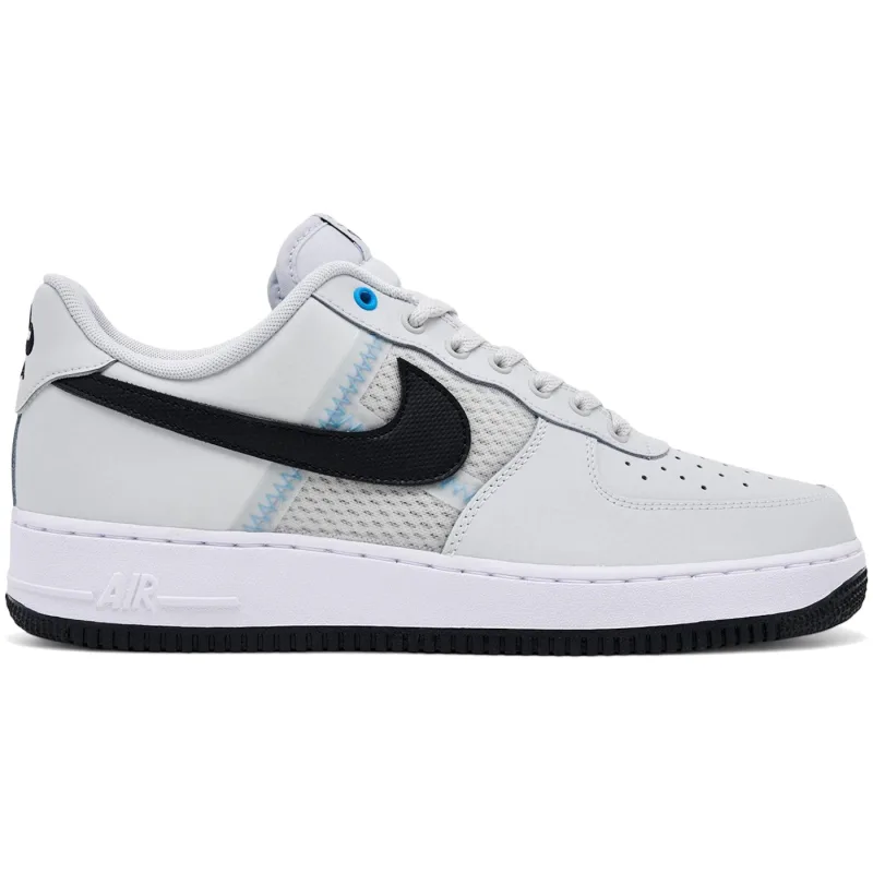 Nike Air Force 1 Low '07 LV8 SE Mesh Tape Photon Dust University Blue - 45.5