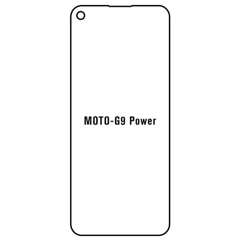 Sunshine Motorola G9 Power Predná Hydrogél ochranná fólia Strih: Predná 1, Typ fólie: Anti-Spy (Privacy)