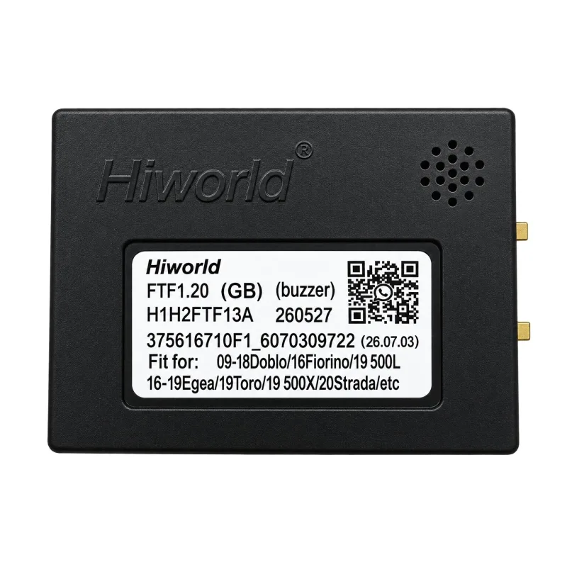 2DIN Hiworld CANBUS dekodér FTF1.20 (Buzzer) - Fiat, Citroën CC045