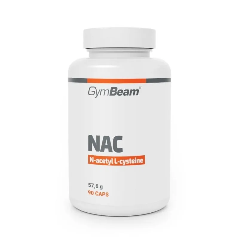 NAC (N-acetyl-L-cysteín) 90 kapsúl - GymBeam