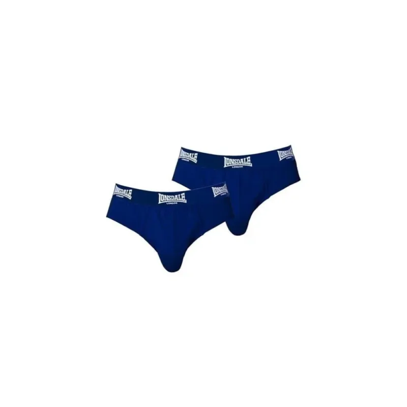 Lonsdale slipy 2 pack modré XXL