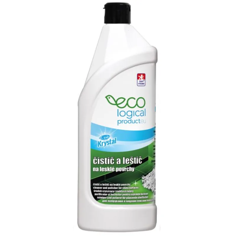 KRYSTAL čistič a leštič na lesklé povrchy ECO 750 ml