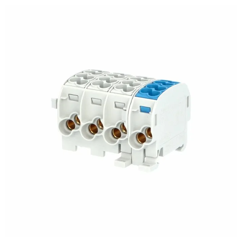 Hora eTec GmbH Svorkovnica rozbočovacia Cu HLAK 25/4 C 4L šedá 4pól 152A 4 x vstup 2x25mm2 plus 4 x výstup 2x16mm2