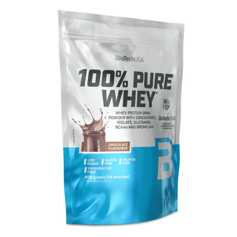 100% Pure Whey 400 g - BioTech USA Príchuť: Slaný karamel