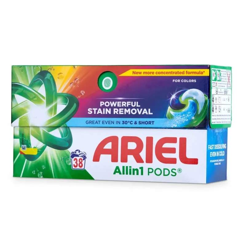 Ariel kapsule 38ks All in 1 Color