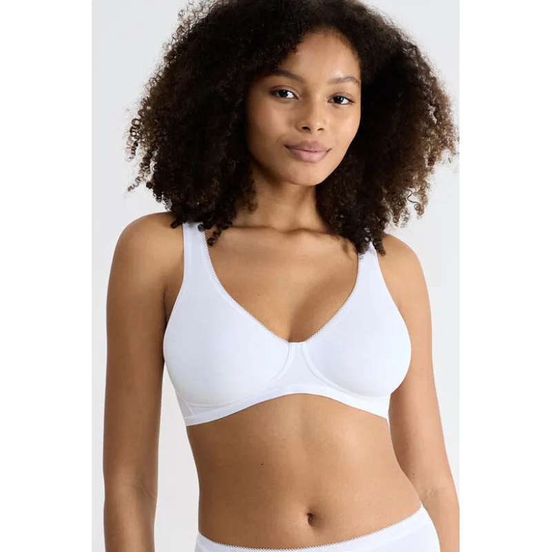 Sloggi Basic+ podprsenka Soft Bra biela 90C