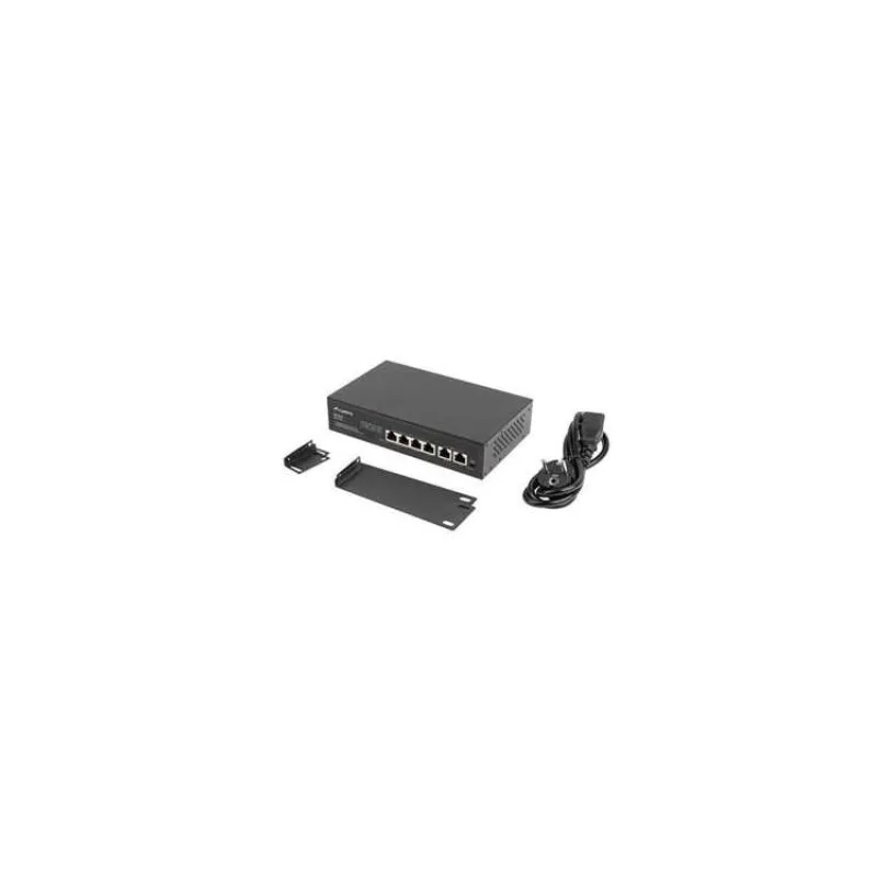 LANBERG SWITCH 4X 100MB POE+/2X 100MB UNMANAGED RACK 10"/19" FAST ETHERNET 60W (RSFE-4P-2FE-60)
