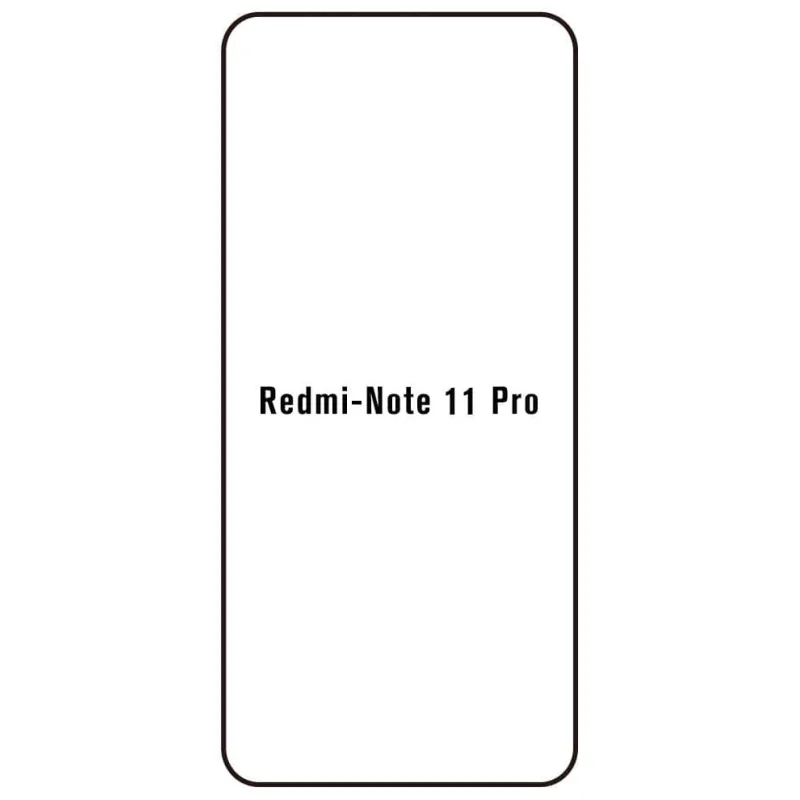 Sunshine Xiaomi Redmi Note 11 Pro 5G Predná Hydrogél ochranná fólia Strih: Predná 2, Typ fólie: Proti modrému svetlu