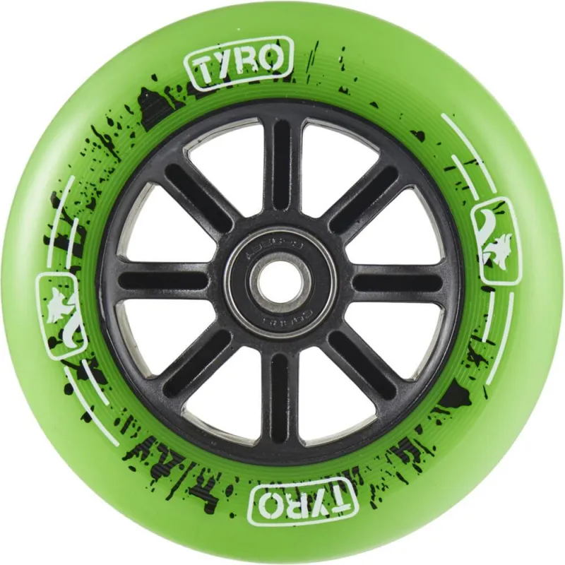 Koliesko Longway Tyro Nylon Core 100mm zelené