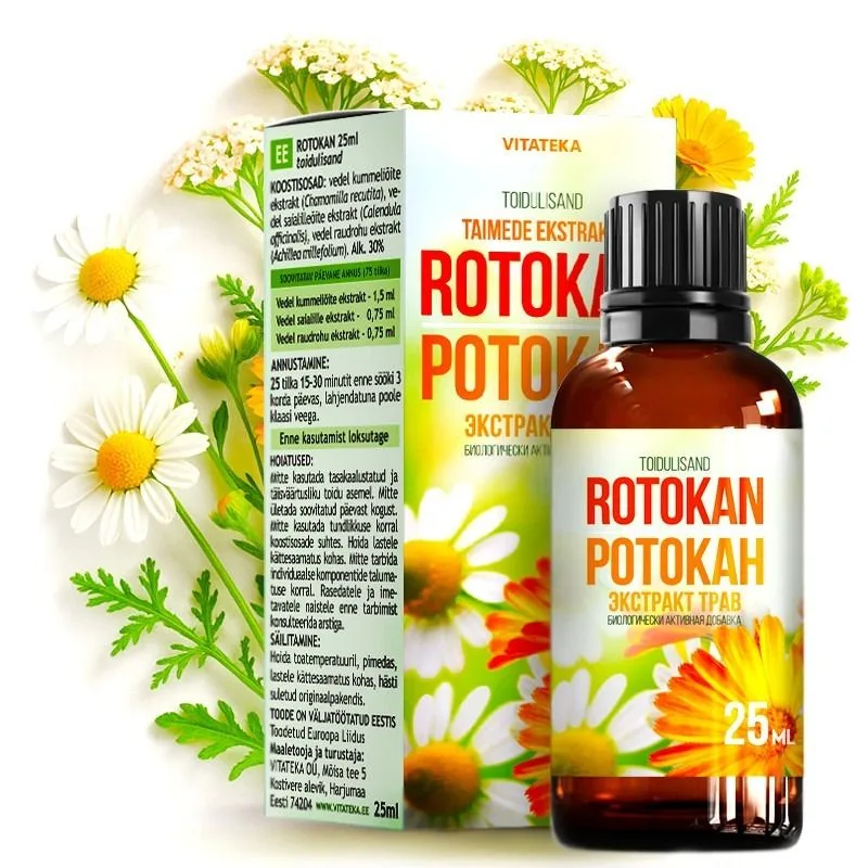 Vitateka Rotokan – bylinný elixír – 25 ml –