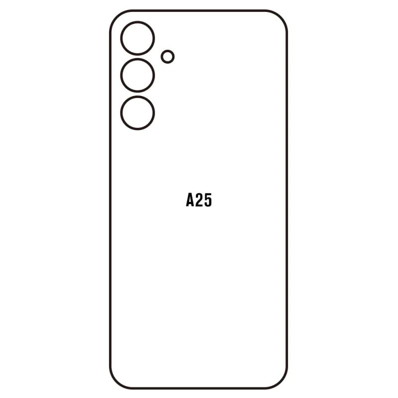 Sunshine Samsung A25 5G Zadná Hydrogél ochranná fólia Strih: Zadná časť 1, Typ fólie: Matná