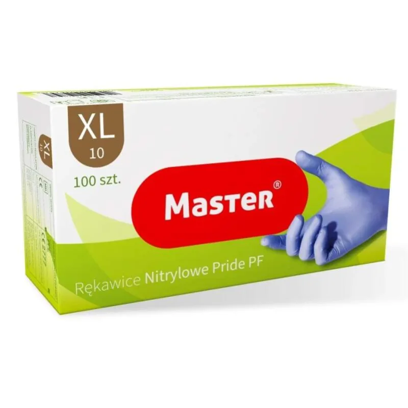 Nitrilové rukavice Master - modré - 100 ks - veľ. XL