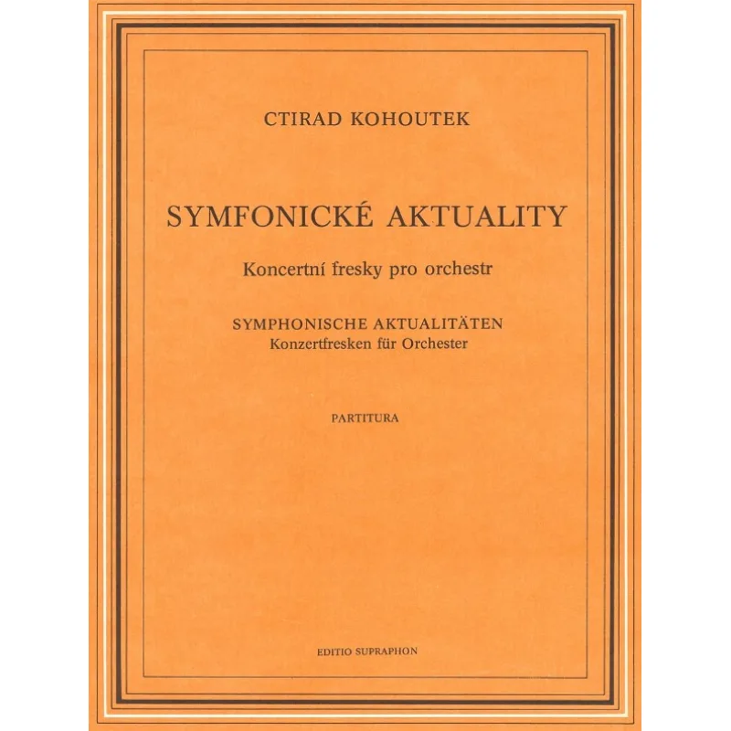 Bärenreiter Symfonické aktuality (Koncertní fresky pro orchestr)