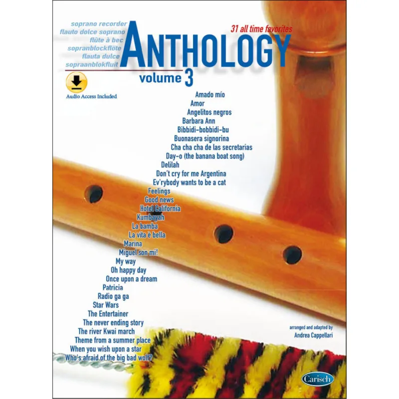 Edition Carisch Anthology Soprano Recorder Vol. 3