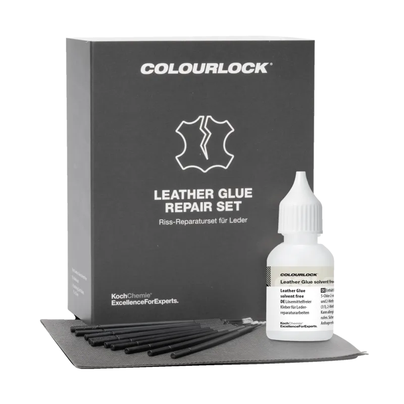 COLOURLOCK Leather Glue Repair Set - Sada na opravu kože s lepidlom