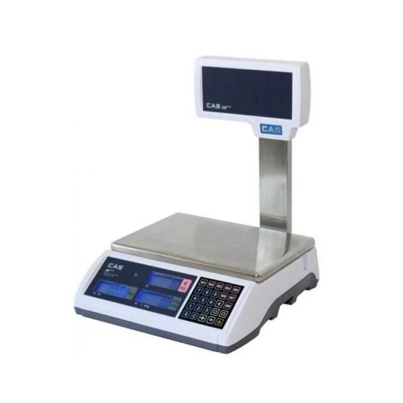 Obchodná váha CAS ERP PLUS | 15/30 kg - so stĺpikom