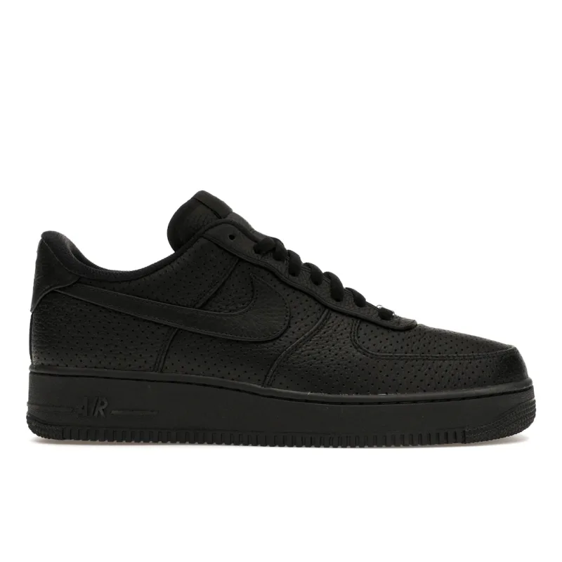 Nike Air Force 1 Low SP Triple Black Perforated - 38.5