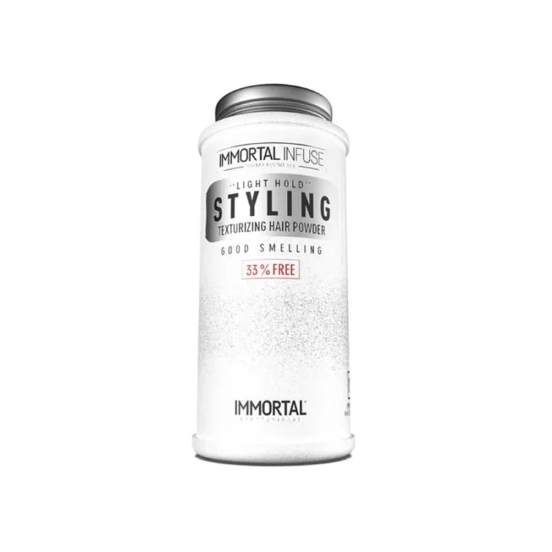 Stylingový púder na vlasy IMMORTAL Infuse Styling texturizing hair powder 20 g