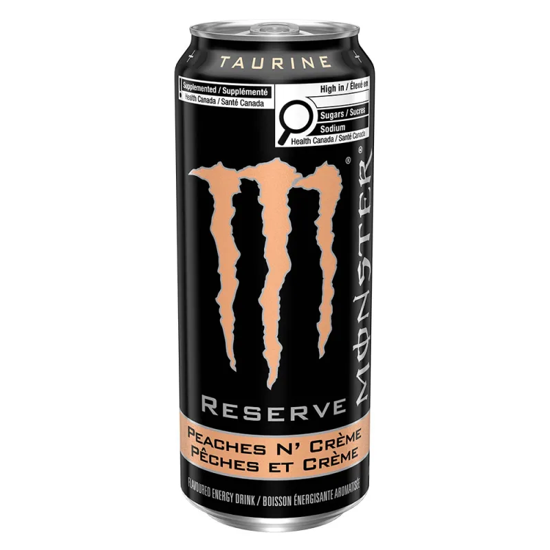 Monster Reserve Peaches N' Creme 473ml