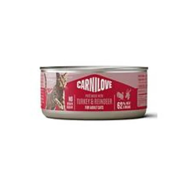 Carnilove Cat Can Paté Turkey & Reindeer 100g