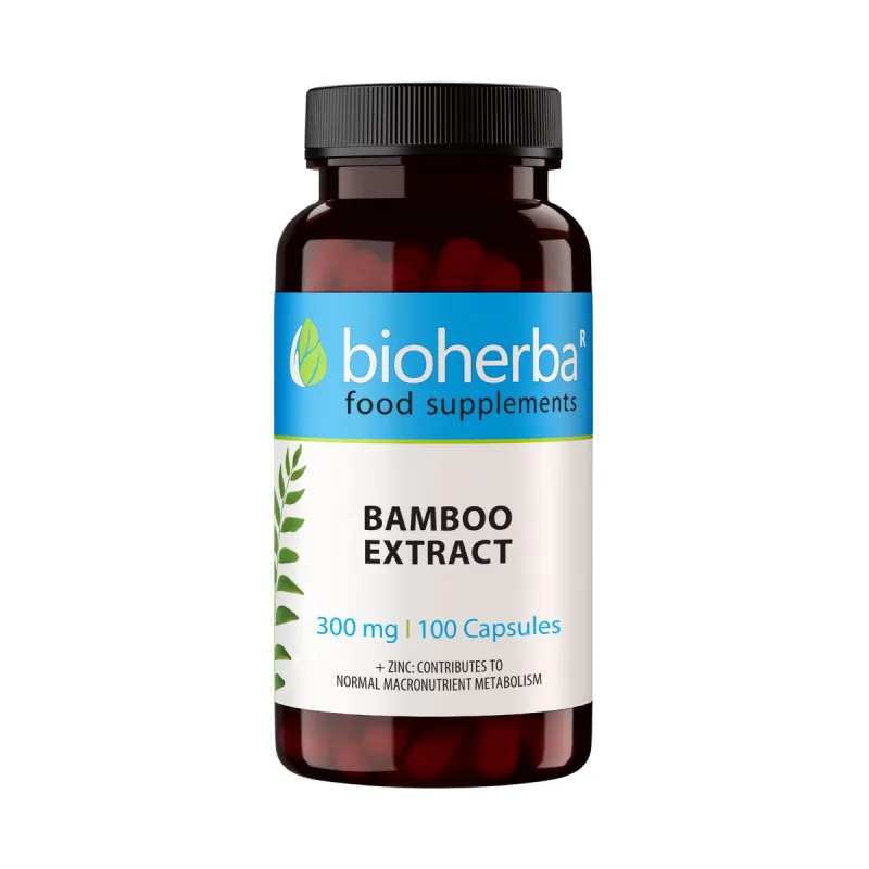 Bioherba Bambusový extrakt 300 mg – 100 kapsúl –