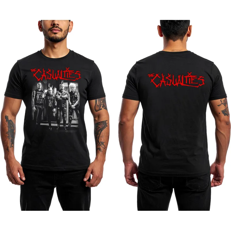 Casualties - Band and Logo (tričko)