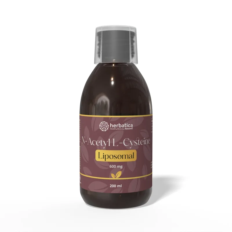 Herbatica Lipozomálny N‑Acetyl L‑Cysteín 600 mg - 200 ml -