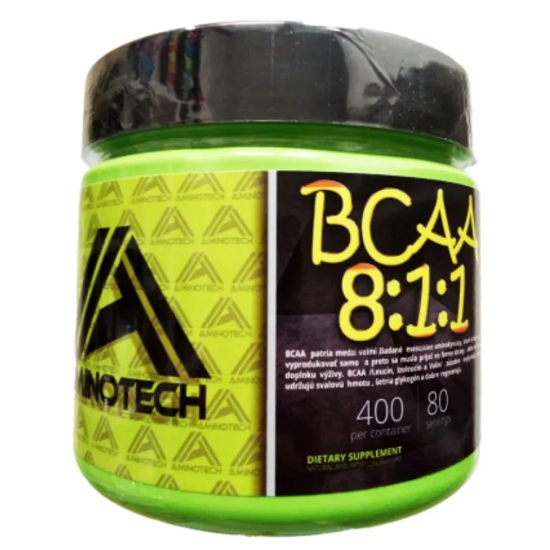 BCAA 8:1:1 400 kapsúl - AminoTech